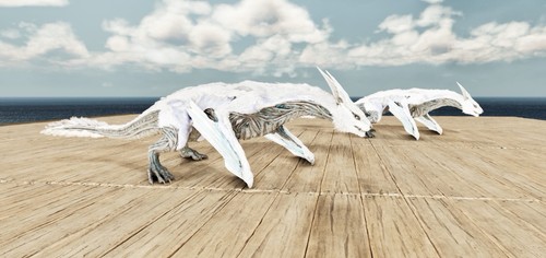 Ark survival ascended white - ark,