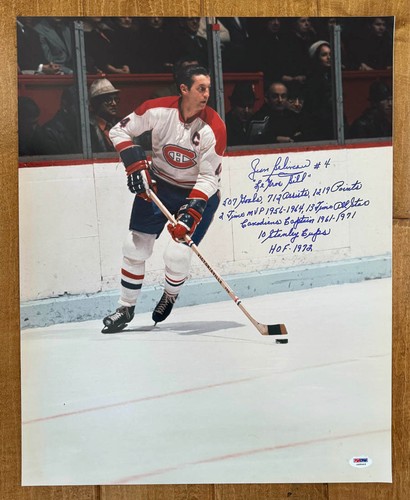 Foto firmata jean - jean, beliveau