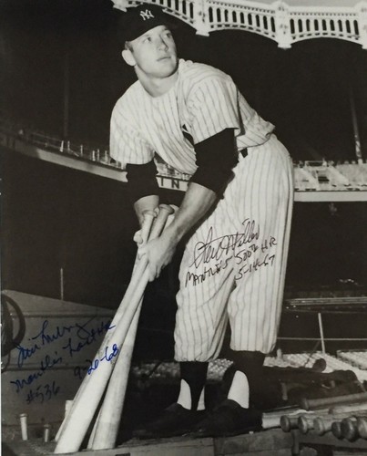 Mickey mantle stat - mantle, 8x10