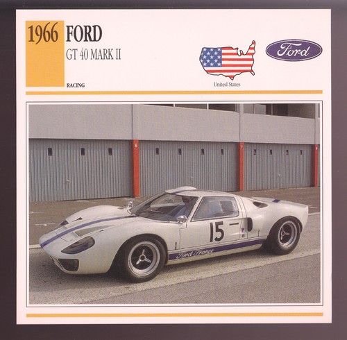 Ford gt40 1966 mark ii - 1966,