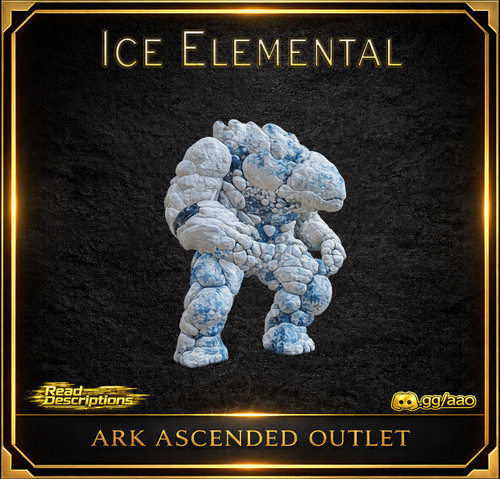 Ice elemental - ice,