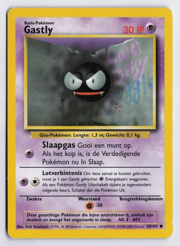 Dutch gastly 050 102 set - gastly, bs