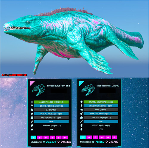 Coppia mosasaurus top stat - mosasaurus,