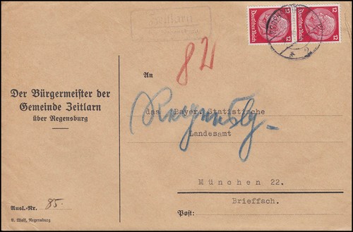 Landpost zeitlarn via - zeitlarn,